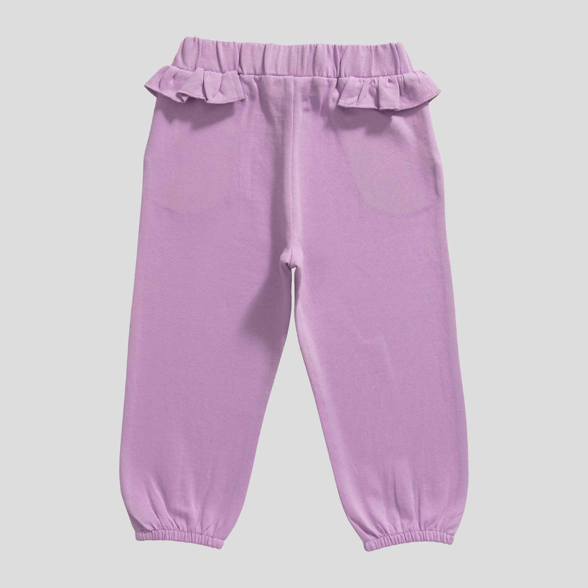 Puff Sleeve Tee & Ruffled Jogger Set for Toddlers