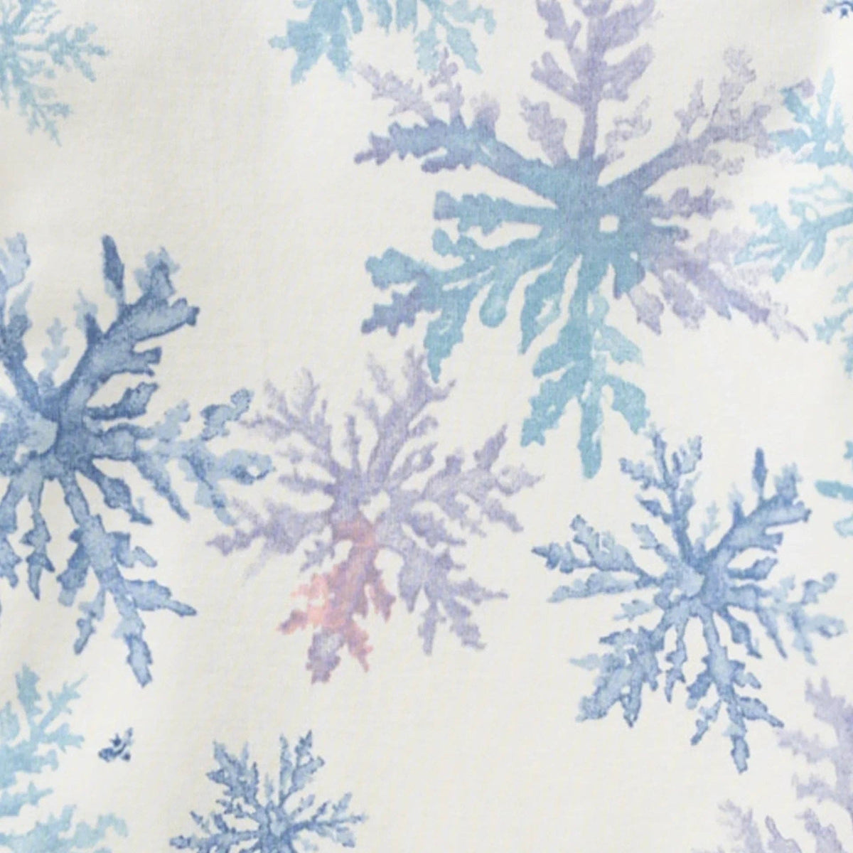 Snowflake Flurries Organic Cotton Two-Piece Pajamas
