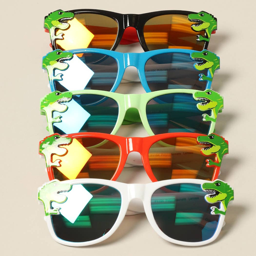 Kid's Dinosaur Pattern Cartoon Sunglasses
