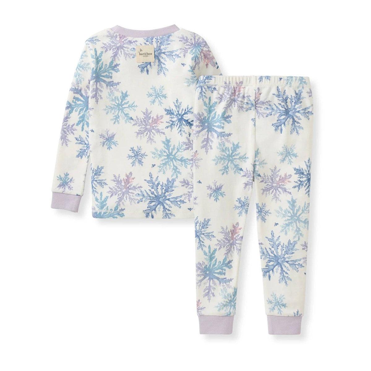 Snowflake Flurries Organic Cotton Two-Piece Pajamas