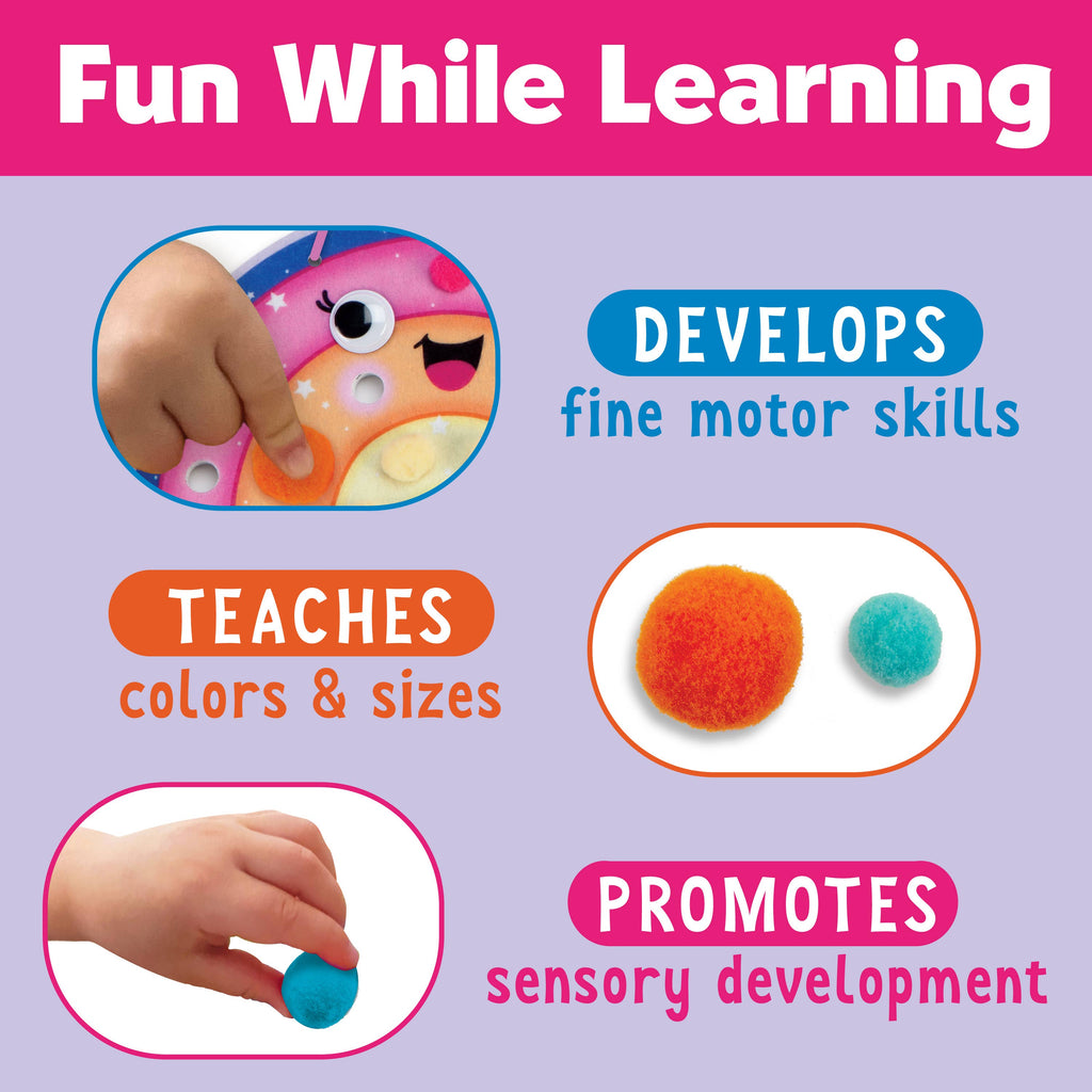 Pom Pom Magical Pictures Activity Kit for Preschool Kids