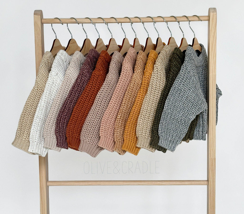 Kids Chunky Knit Sweater | 2T-12T