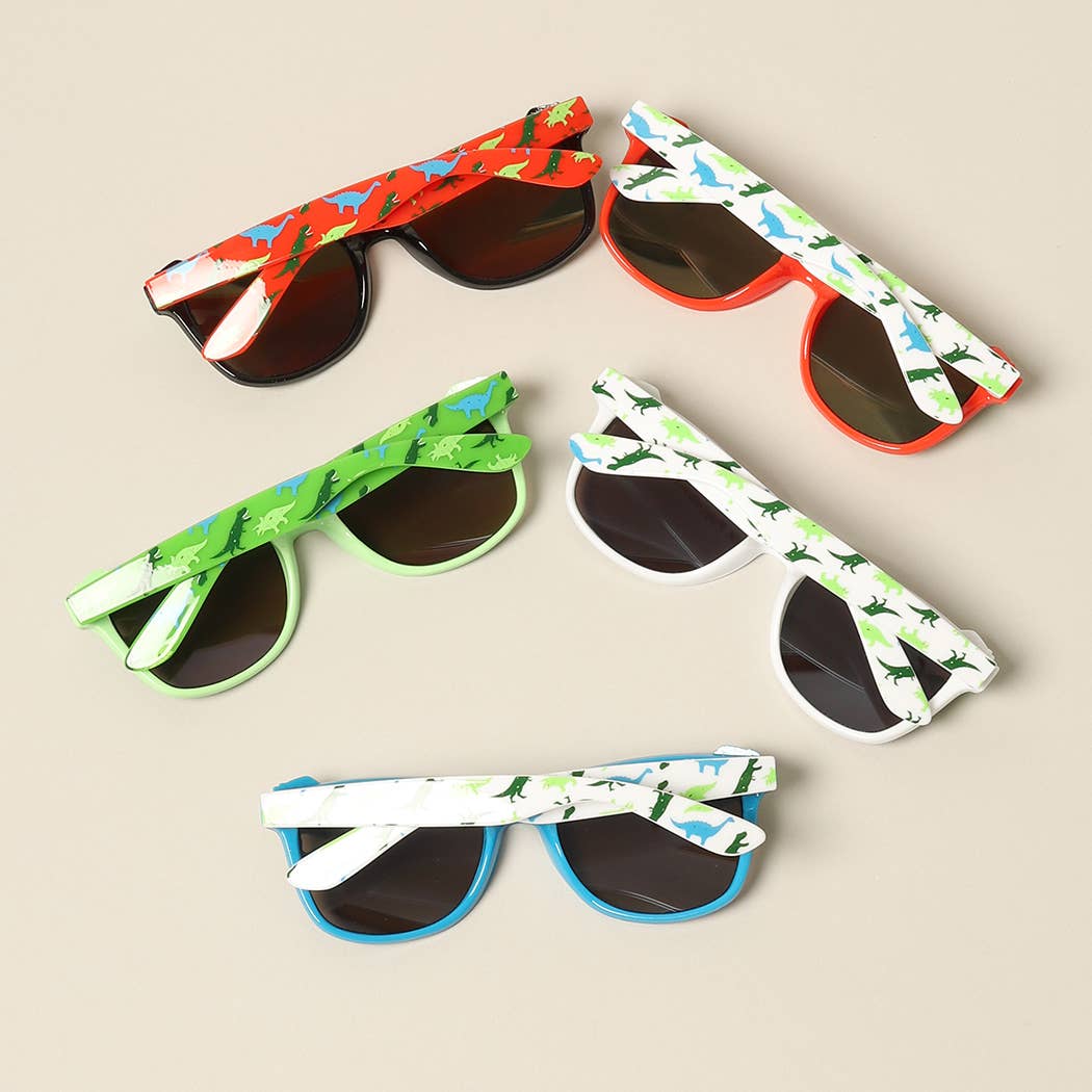 Kid's Dinosaur Pattern Cartoon Sunglasses