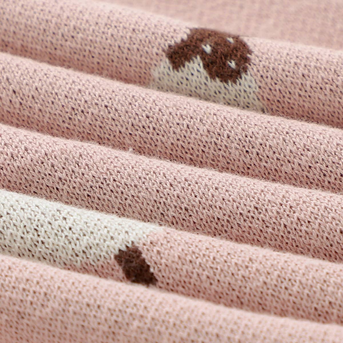 100% Luxury Cotton Receiving Swaddle Baby Blanket - Sheep