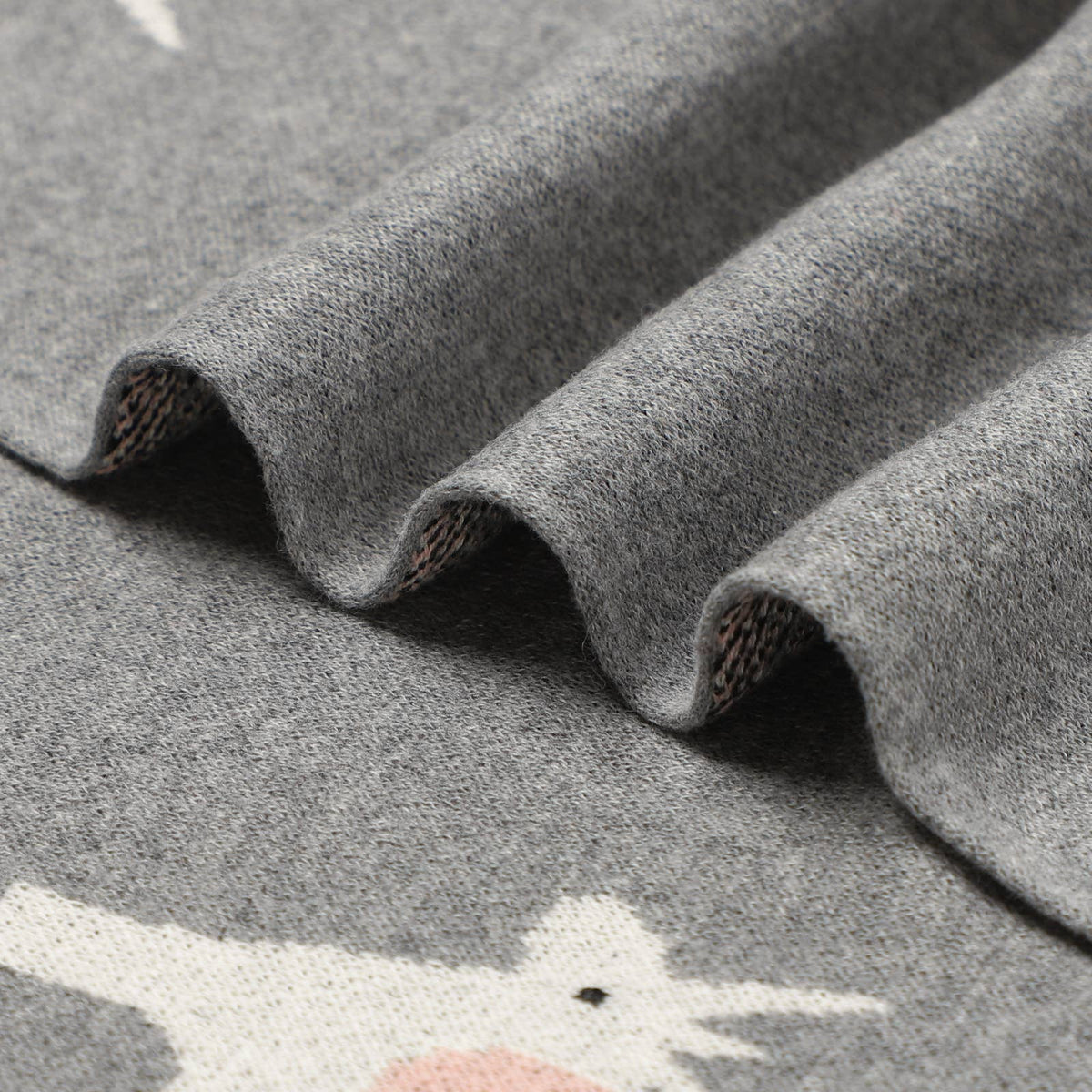 100% Luxury Cotton Swaddle Receiving Baby Blanket - Unicorn