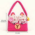Pink Llama Handbag for Girls
