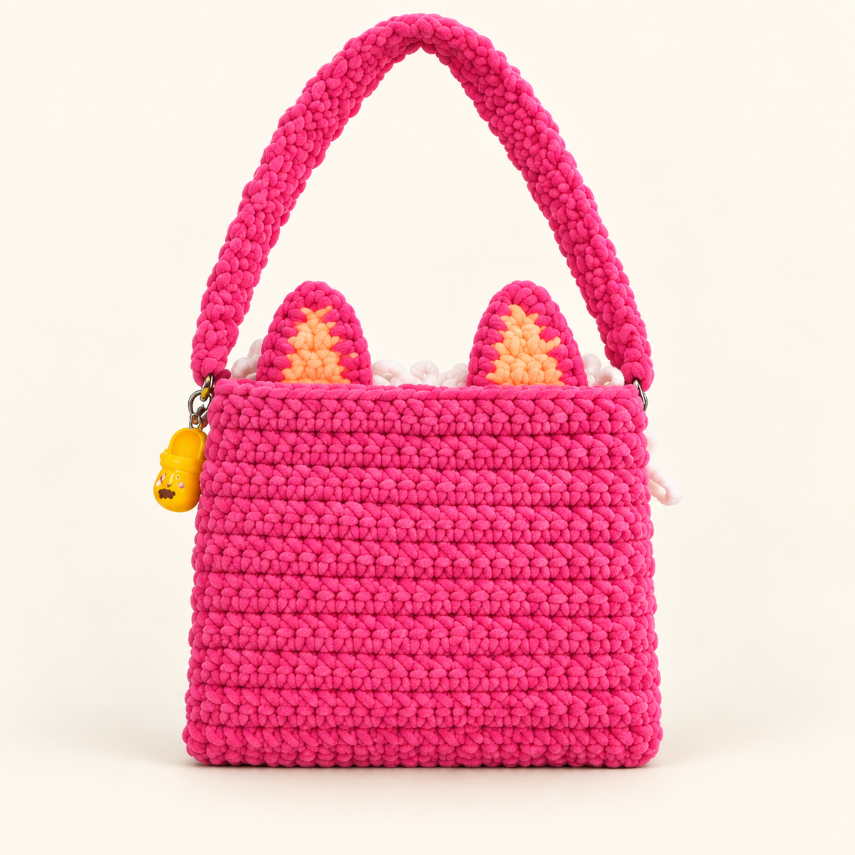 Pink Llama Handbag for Girls