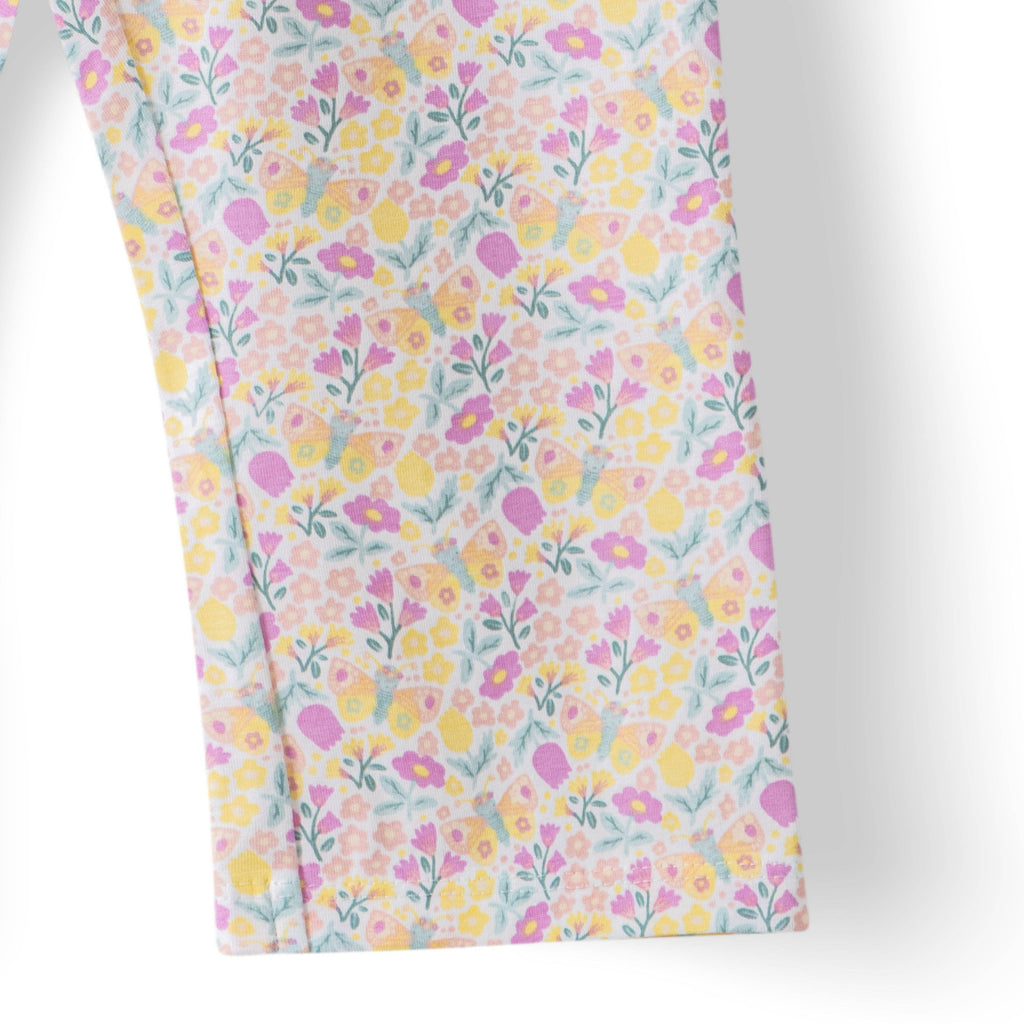 Toddler Girls’ Floral Peplum Top & Matching Pants Set