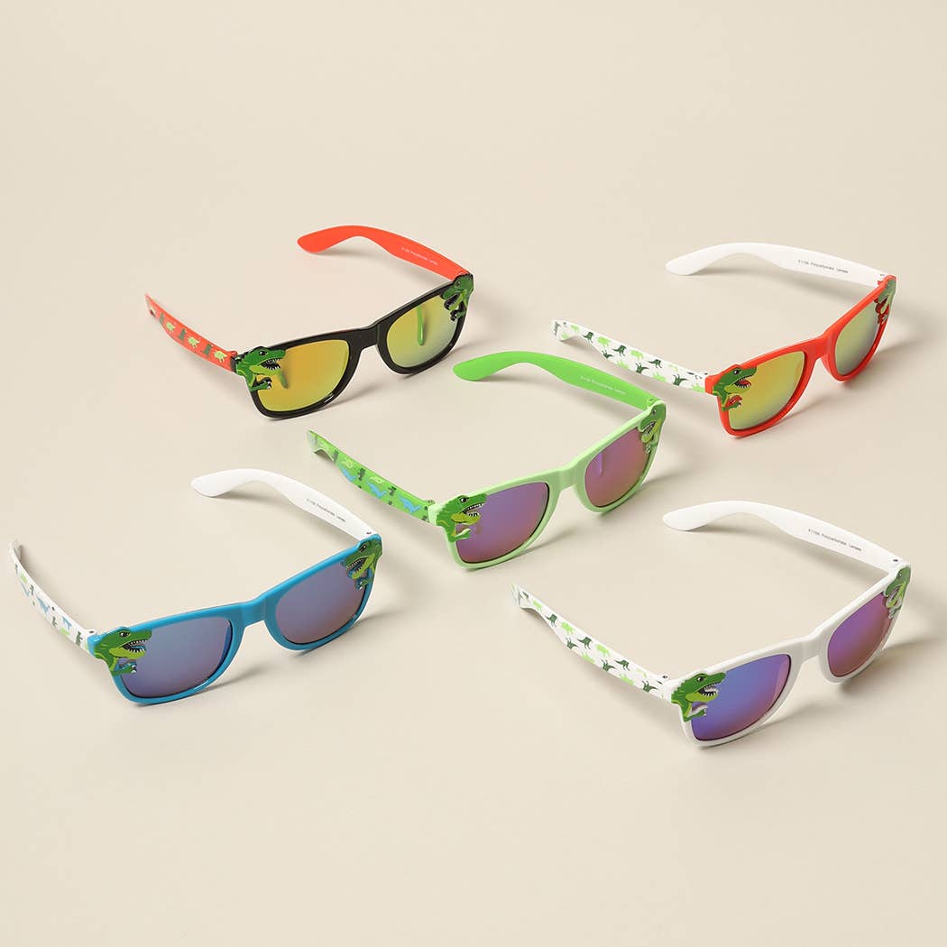 Kid's Dinosaur Pattern Cartoon Sunglasses