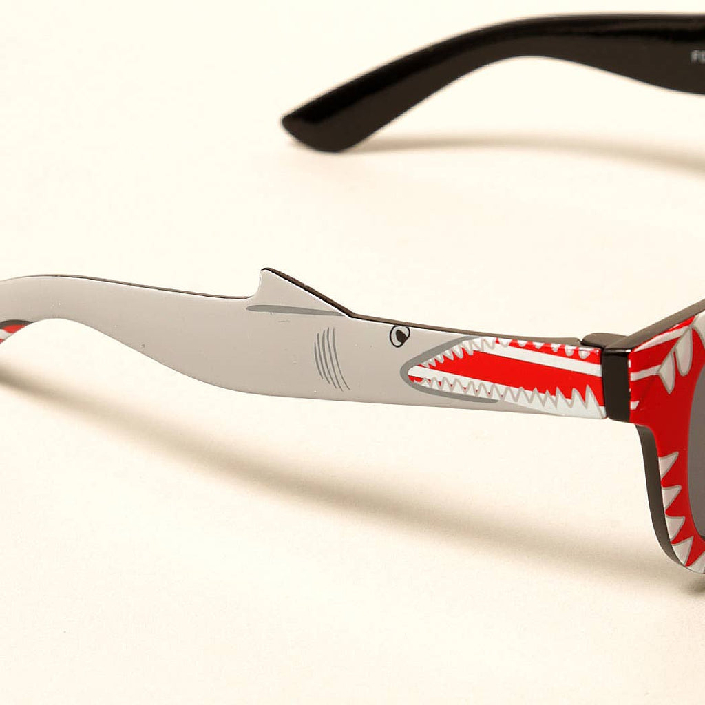 Kids Trendy Shark Shaped Sunglasses