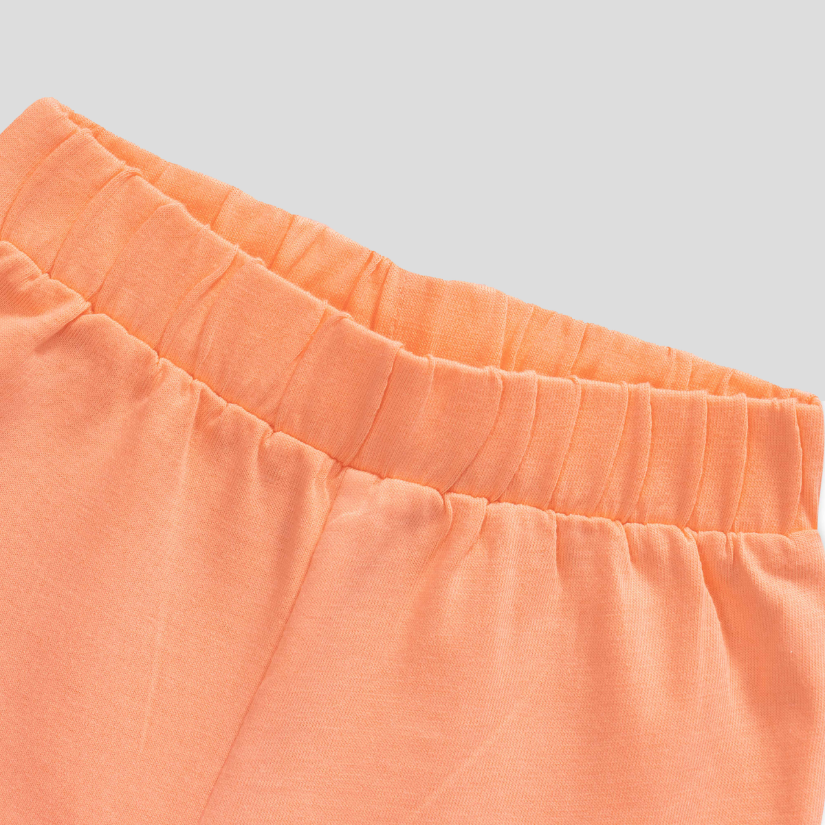 Mushroom House Ruffled Tee & Shorts Set for Toddler